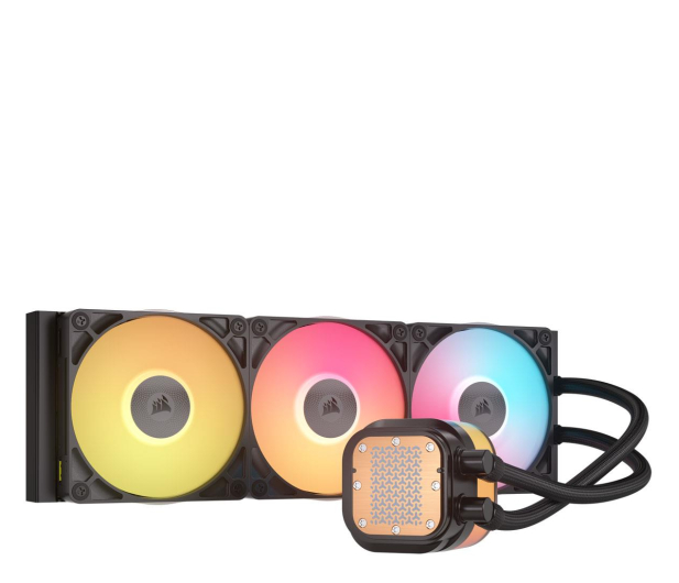 CORSAIR iCUE LINK TITAN 360 RX LCD 3x120mm - 1286806 - zdjęcie 3